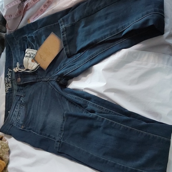 Hippie Laundry- Womens Denim Blue Jeans Skinny SIZE 11 New! - Picture 4 of 8